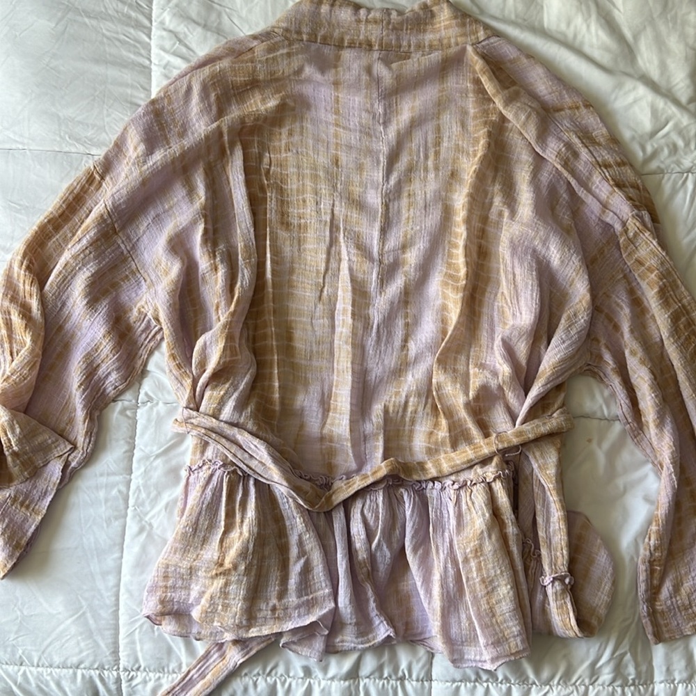 Free people one Sasha tie dye kimono - Picture 7 of 12